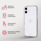 Tech21 EvoClear MagSafe phone case for iPhone 16 Plus, UK version