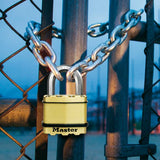 Master Lock Excell 45mm laminated padlock pack of 2, UK version