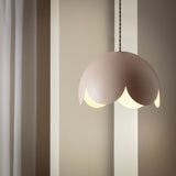 Habitat Pink Scallop Metal Easy Fit Lampshade - 30cm