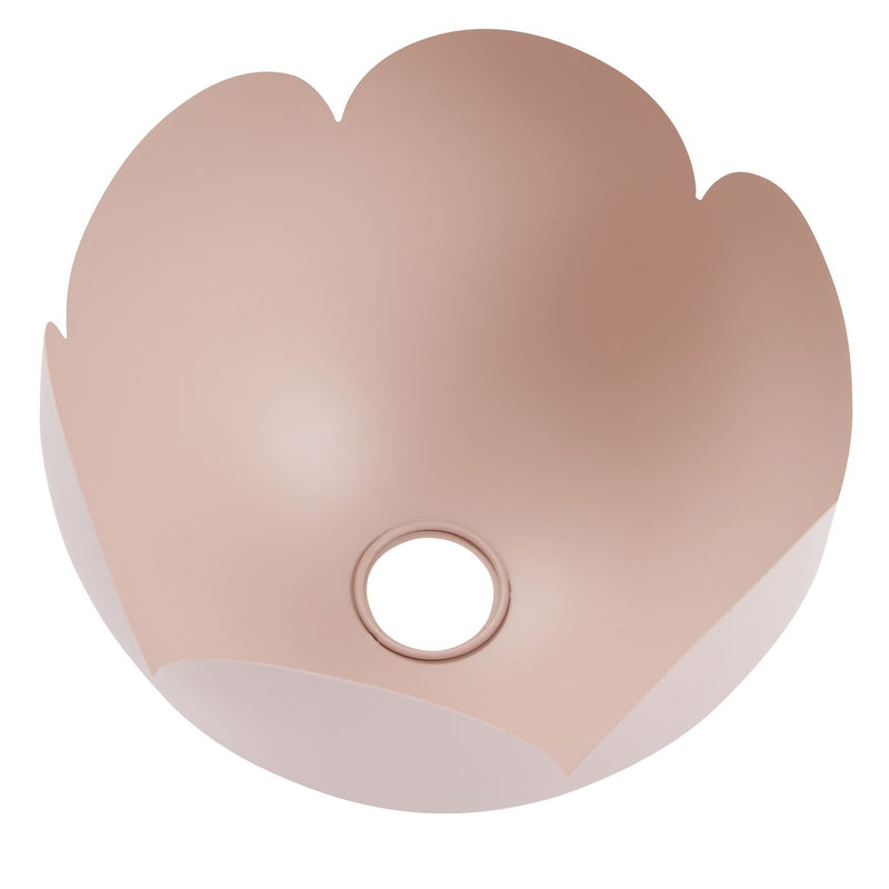 Habitat Pink Scallop Metal Easy Fit Lampshade - 30cm