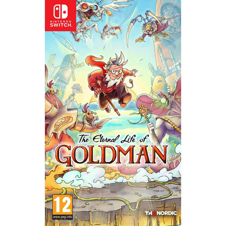 The Eternal Life of Goldman Nintendo Switch game pre-order (British brand)