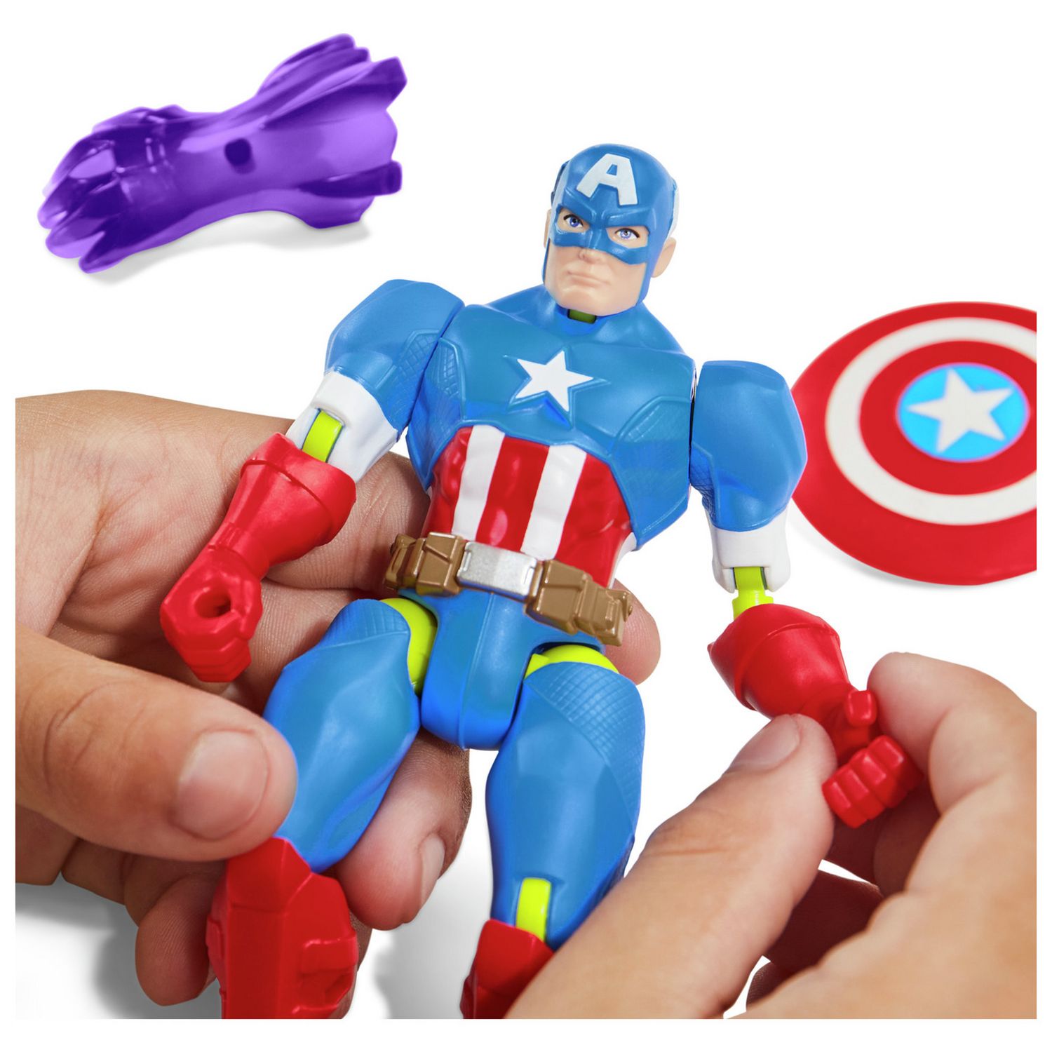 Mixmashers Marvel Captain America figure - British product