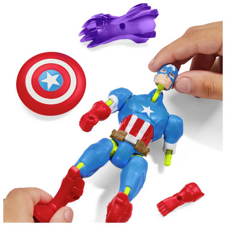 Mixmashers Marvel Captain America figure - British product
