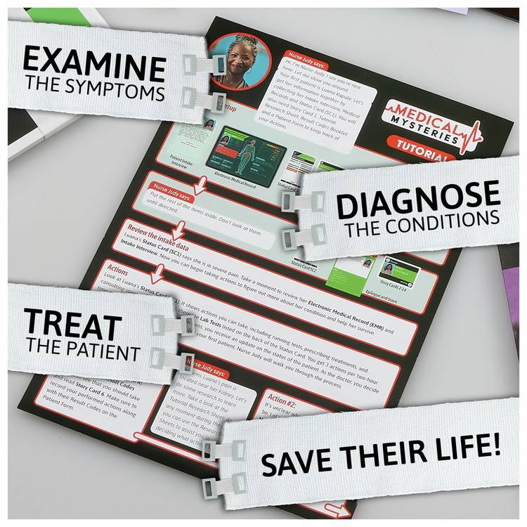 Tomy Medical Mysteries Miami board game (British brand)