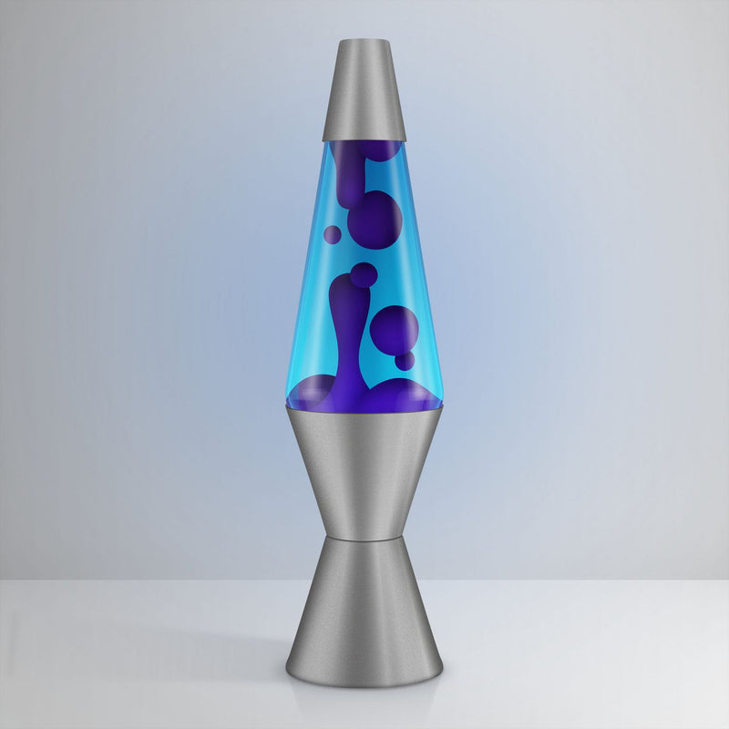 Midnight Cascade lava lamp blue 17in - British product