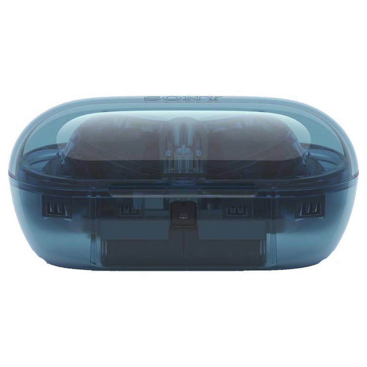 Sony WF-C710N true wireless earbuds Glass Blue - British product