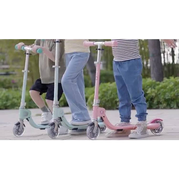 Globber Flow pastel pink scooter, imported from the UK
