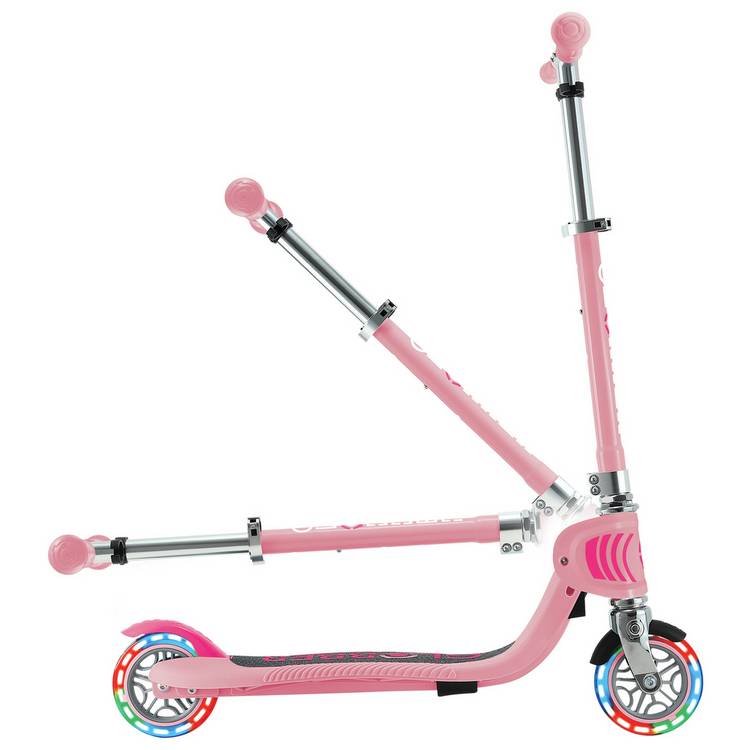 Globber Flow pastel pink scooter, imported from the UK
