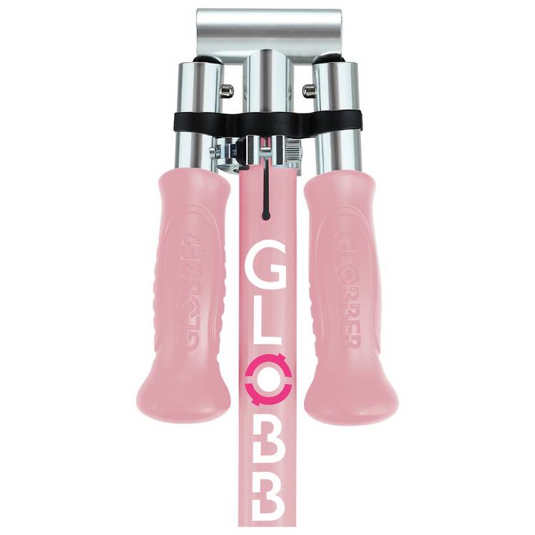 Globber Flow pastel pink scooter, imported from the UK
