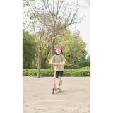 Globber Flow pastel pink scooter, imported from the UK