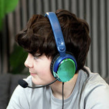 STEALTH gaming headset STRIKE green and blue, imported from the UK