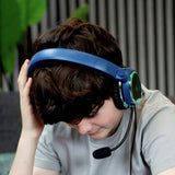 STEALTH gaming headset STRIKE green and blue, imported from the UK