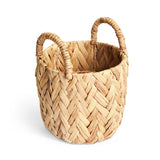 Habitat small woven herringbone basket 23cm - British product