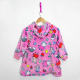Peppa Pig pink hooded blanket small (British brand)