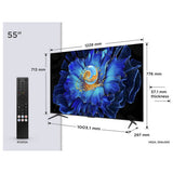 TCL 55C6KS Mini LED 4K Smart TV (British brand)