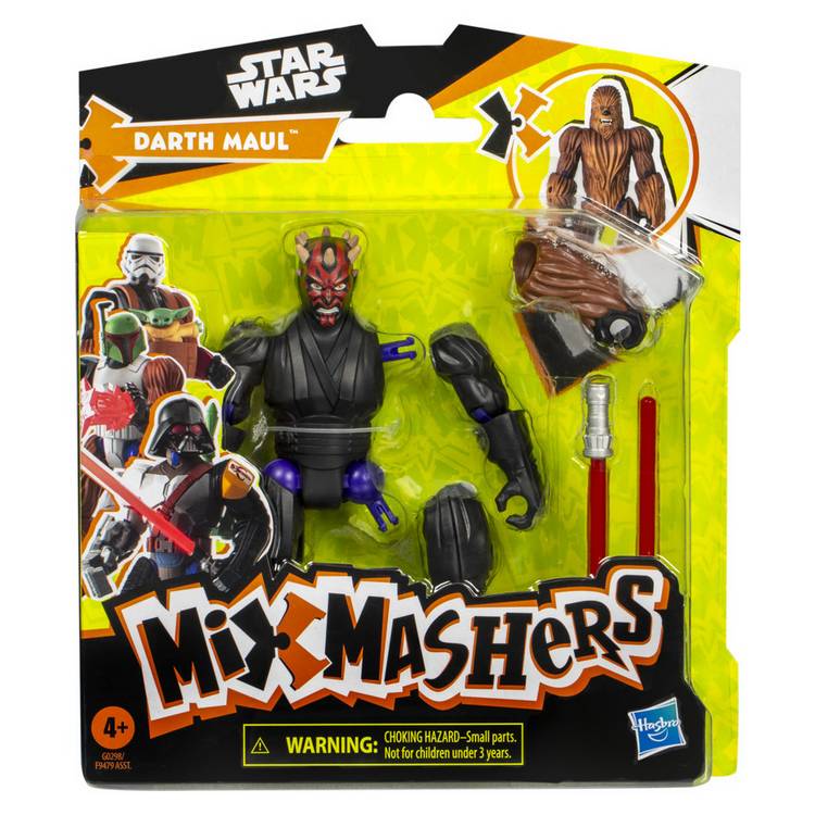 Mixmashers Star Wars Darth Maul deluxe action figure 5-inch, imported from the UK