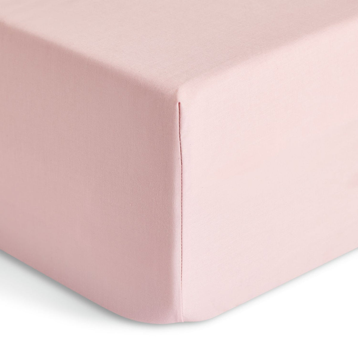 Habitat Cotton Rich 180 TC Blush Fitted Sheet - Small Double