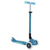 Globber Elite Glow Lights Scooter Blue kids scooter - British product