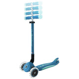 Globber Elite Glow Lights Scooter Blue kids scooter - British product