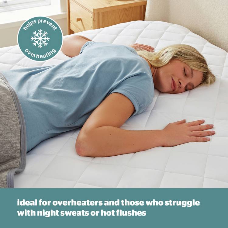 Silentnight Restore Cooling Mattress Protector Single (British brand)