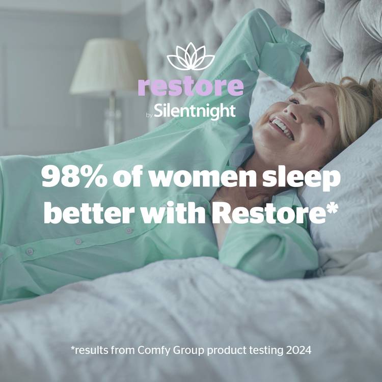 Silentnight Restore Cooling Mattress Protector Single (British brand)