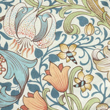 Habitat Golden Lily Blue bedding set single, imported from the UK
