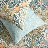 Habitat Golden Lily Blue bedding set single, imported from the UK