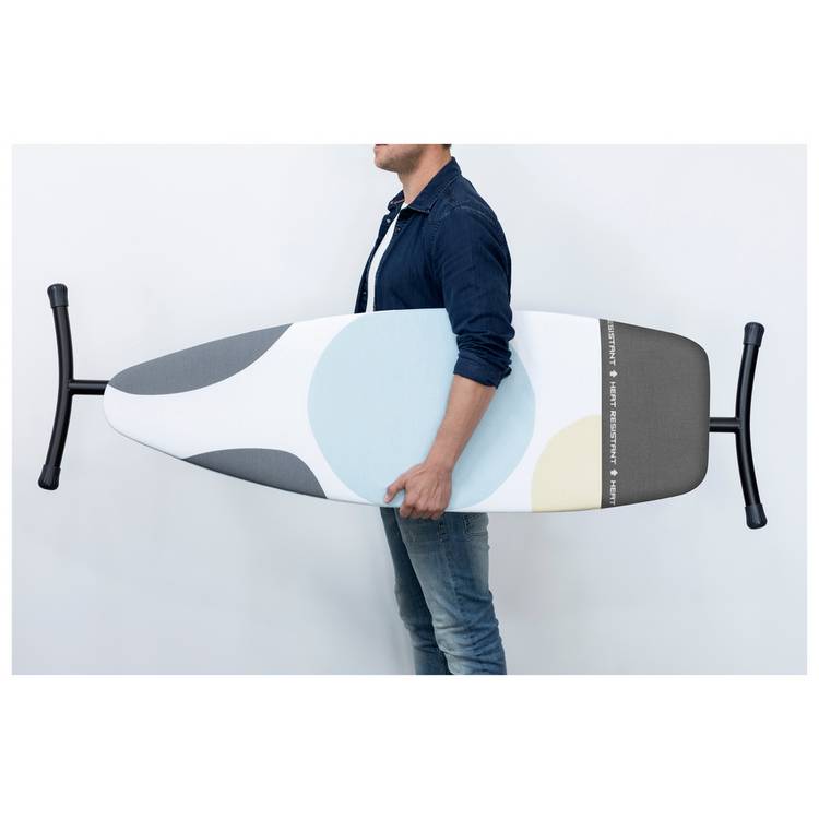 Brabantia large ironing board 135x45cm adjustable height, UK version