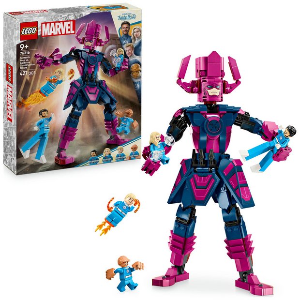 LEGO Marvel Fantastic Four Galactus set 28 cm - British product