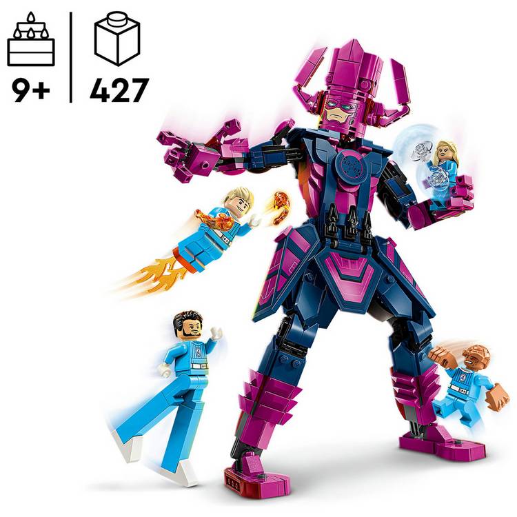 LEGO Marvel Fantastic Four Galactus set 28 cm - British product