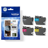 Brother LC422VAL black and colour ink multipack (British brand)