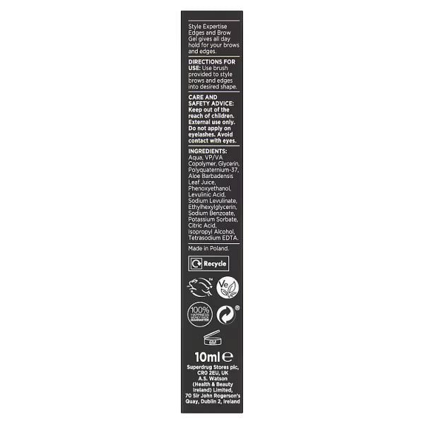 Superdrug Edges & Brow Gel Hair Gel (British brand)