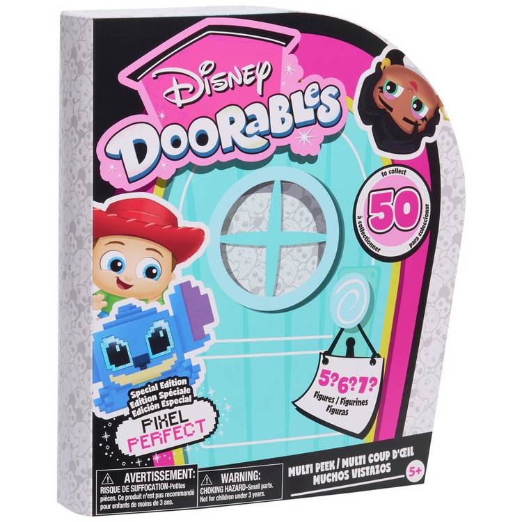Disney Doorables Pixel Perfect Multi Peek collector set, UK version