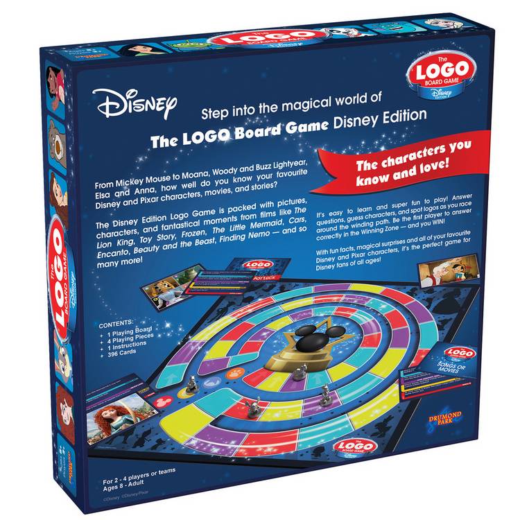 Drumond Park LOGO Disney board game (British brand)