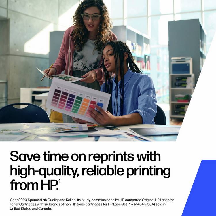 HP 142A black toner cartridge - British product