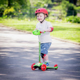 Evo Light up Mini Cruiser Dino scooter toddler 3 wheel (British brand)