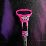 Xootz Pink Leopard LED pogo stick - British product