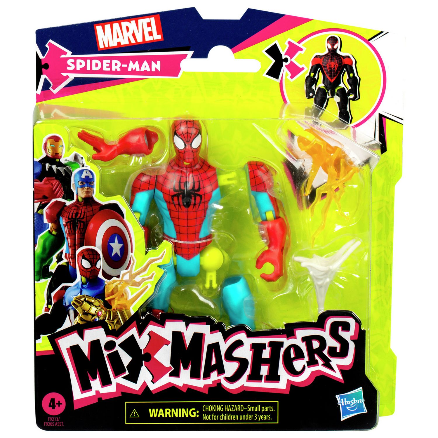 Mixmashers Spider-Man action figure - British product