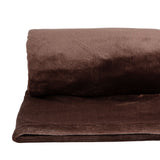Argos Home Fleece Throw - Coffee - 125x150cm