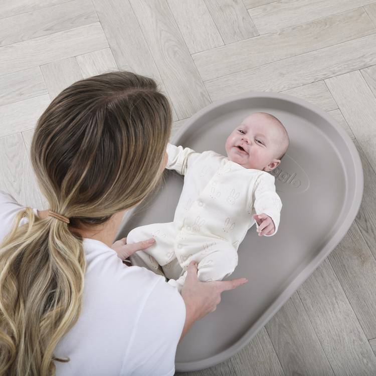 Shnuggle Squishy Changing Mat Taupe 45x69cm - British product