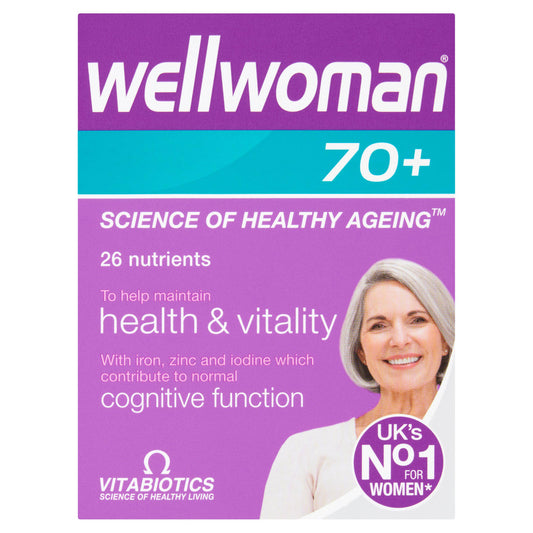 Vitabiotics Wellwomen Tablets 70+ Years x30 GOODS Sainsburys   