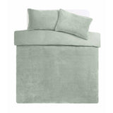 Argos Home green bubble fleece bedding set single, UK version