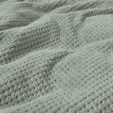Argos Home green bubble fleece bedding set single, UK version