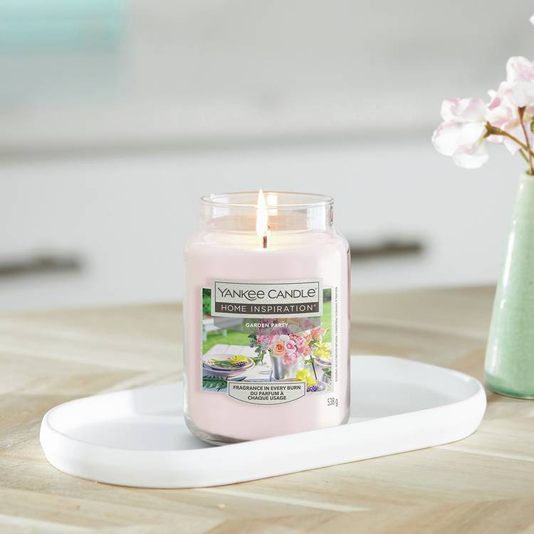 Yankee Candle Garden Party large scented candle (British brand)