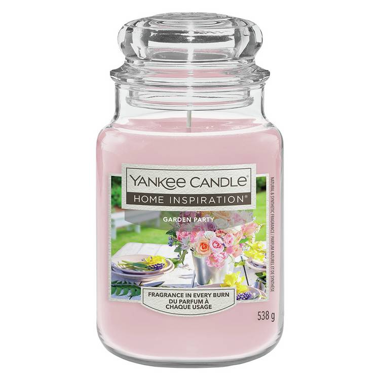 Yankee Candle Garden Party large scented candle (British brand)