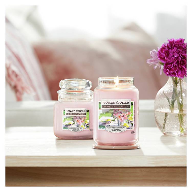 Yankee Candle Garden Party large scented candle (British brand)