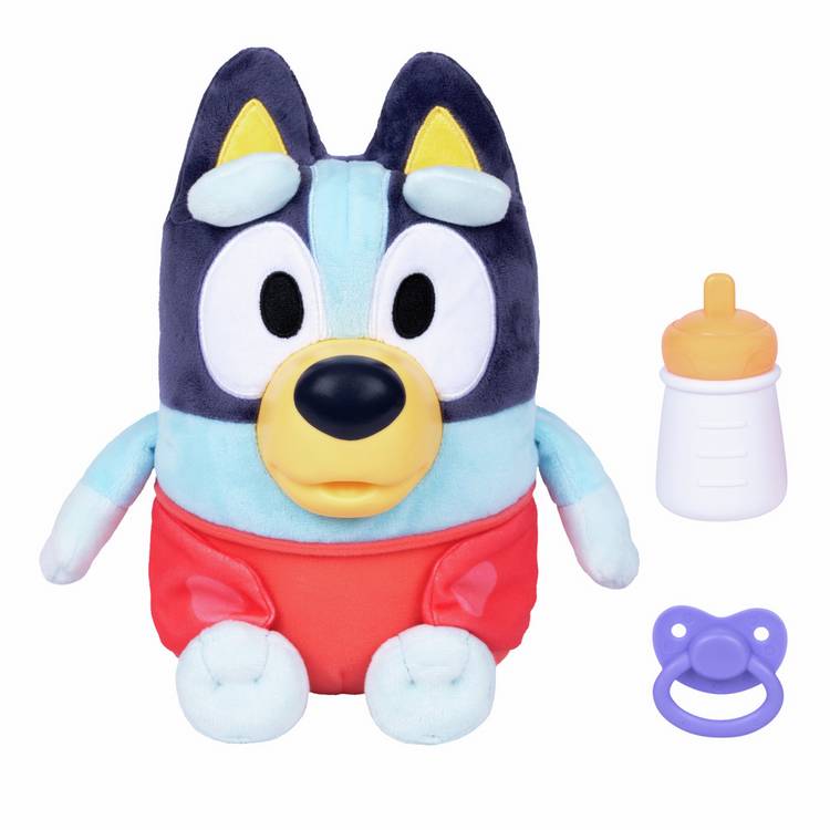 Bluey Electronic Cuddle & Care plush toy 11 inch, imported from the UK