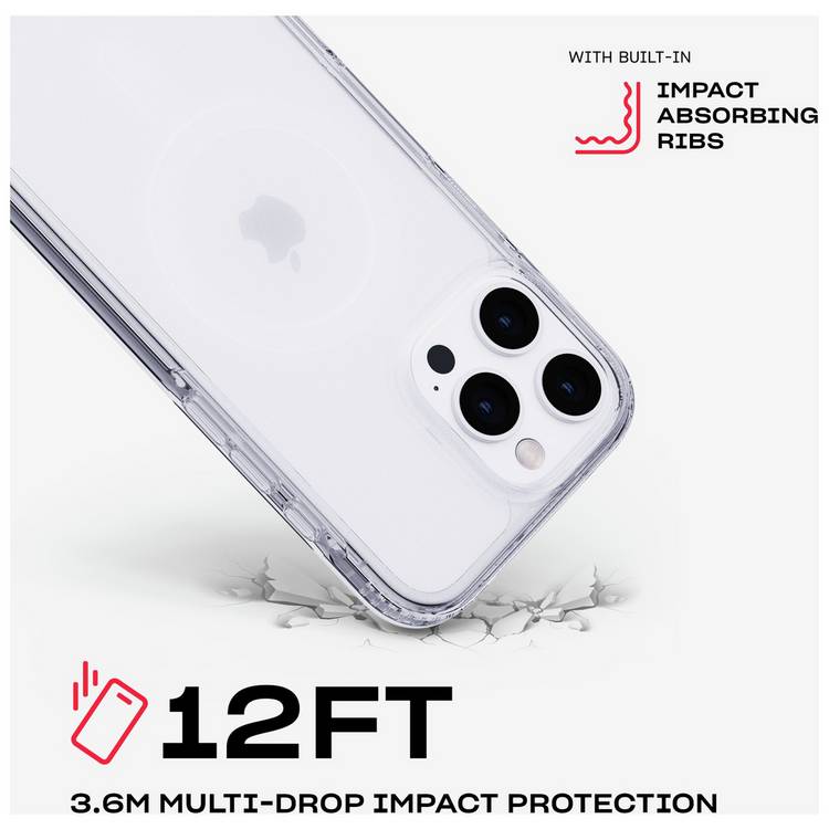 Tech21 EvoClear MagSafe phone case for iPhone 16 Pro Max (British brand)