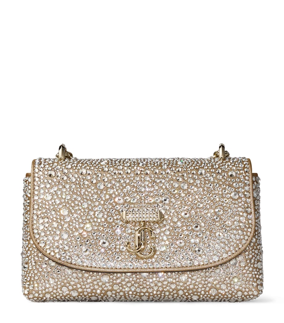 Jimmy Choo Curve cross-body bag with crystal embellishments, UK version