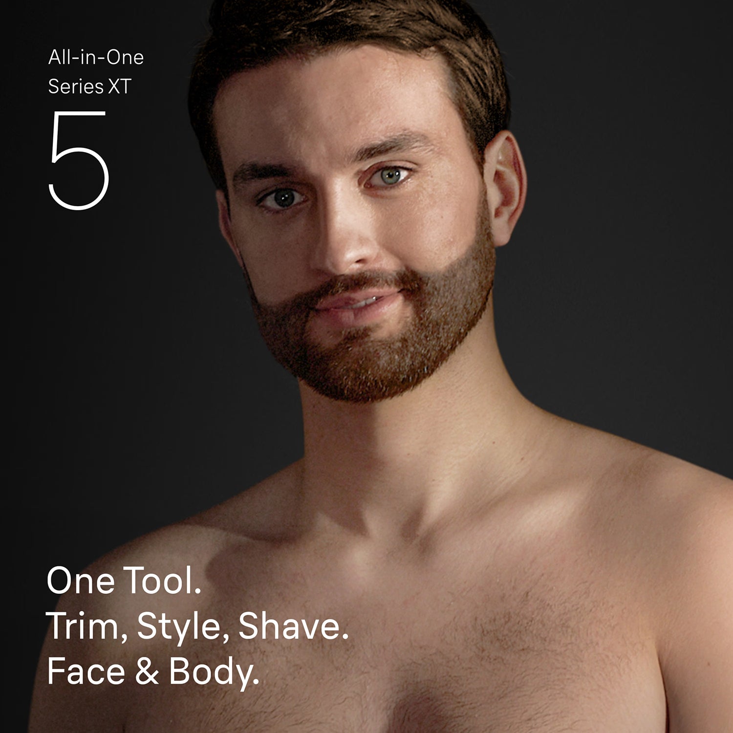 Braun XT5100 beard trimmer body shaver, imported from the UK